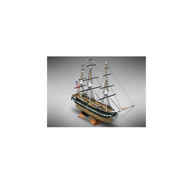 Static boat USS Constitution | Scientific-MHD