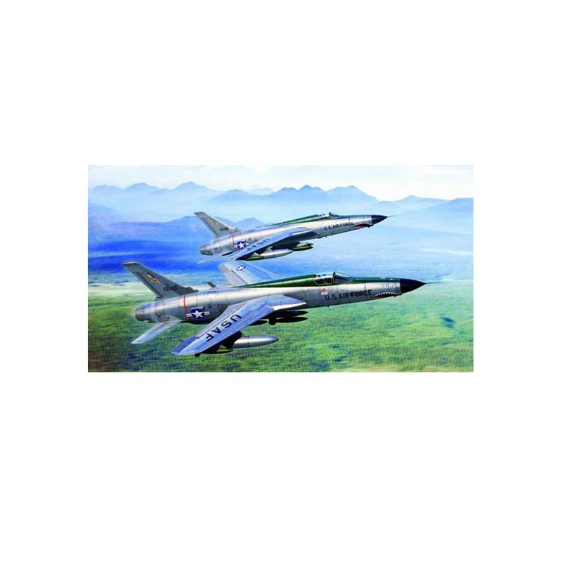 F-105D plastic plane model "Thunderchief" | Scientific-MHD