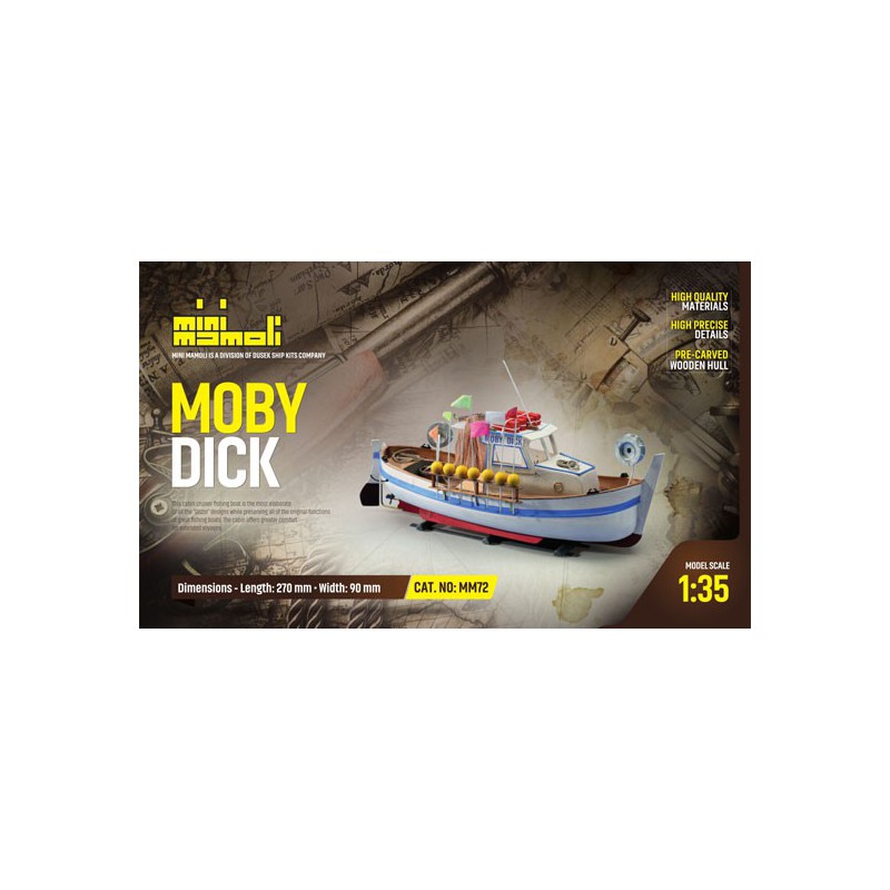 Moby Dick Static Boat 1/35 | Scientific-MHD