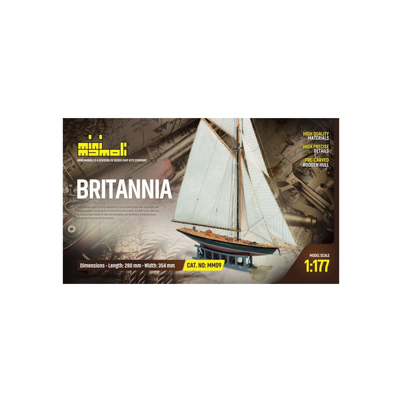 Britania static boat | Scientific-MHD