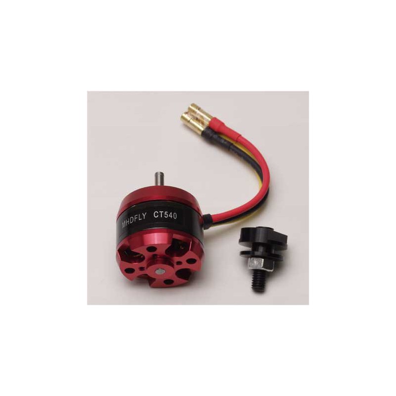 Radio -controlled electric motor CT540 Brushless rotating cage | Scientific-MHD