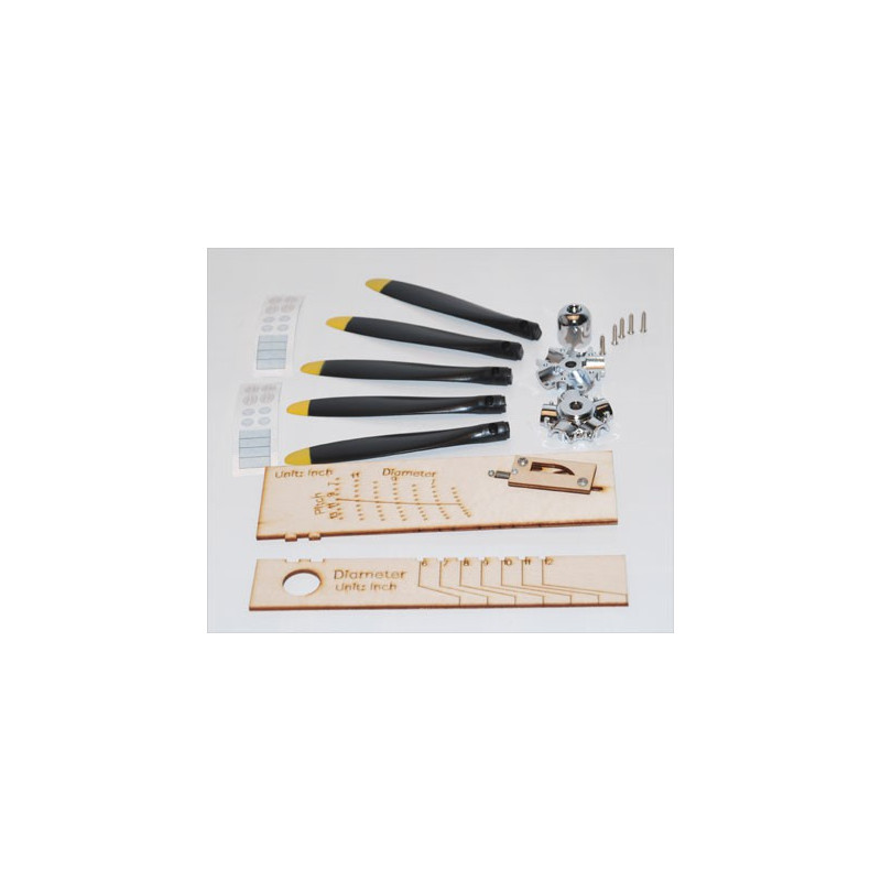 Embedded accessory Helice five 9.5 -powered+acates | Scientific-MHD
