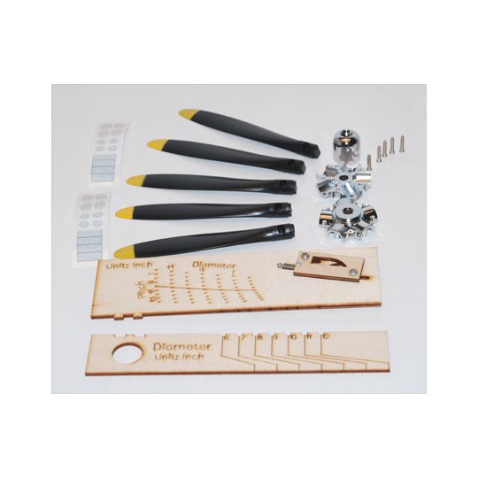 Embedded accessory Helice five 9.5 -powered+acates | Scientific-MHD