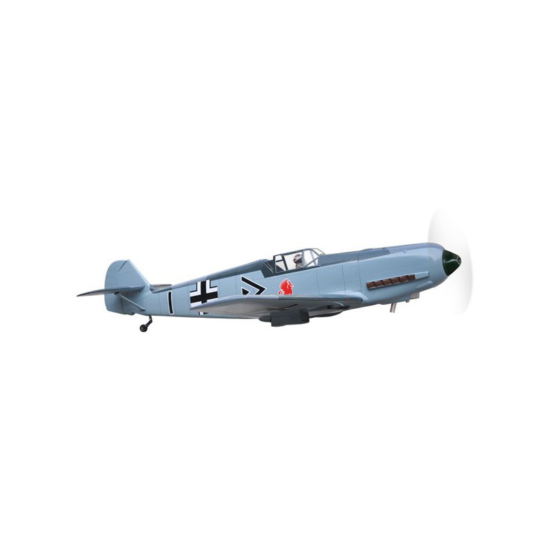 Mass radio -controlled thermal airplane. BF109E-3 50-55cc ARF | Scientific-MHD