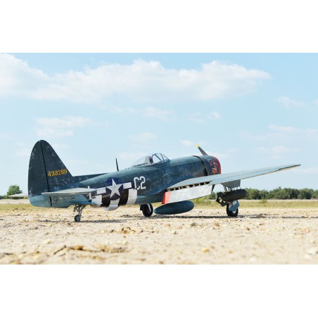 Radio-controlled thermal aircraft P-47 Thunderbolt 60cc ARF gas | Scientific-MHD Radio-controlled thermal aircraft P-47 Thunderbolt 60cc ARF gas | Scientific-MHD