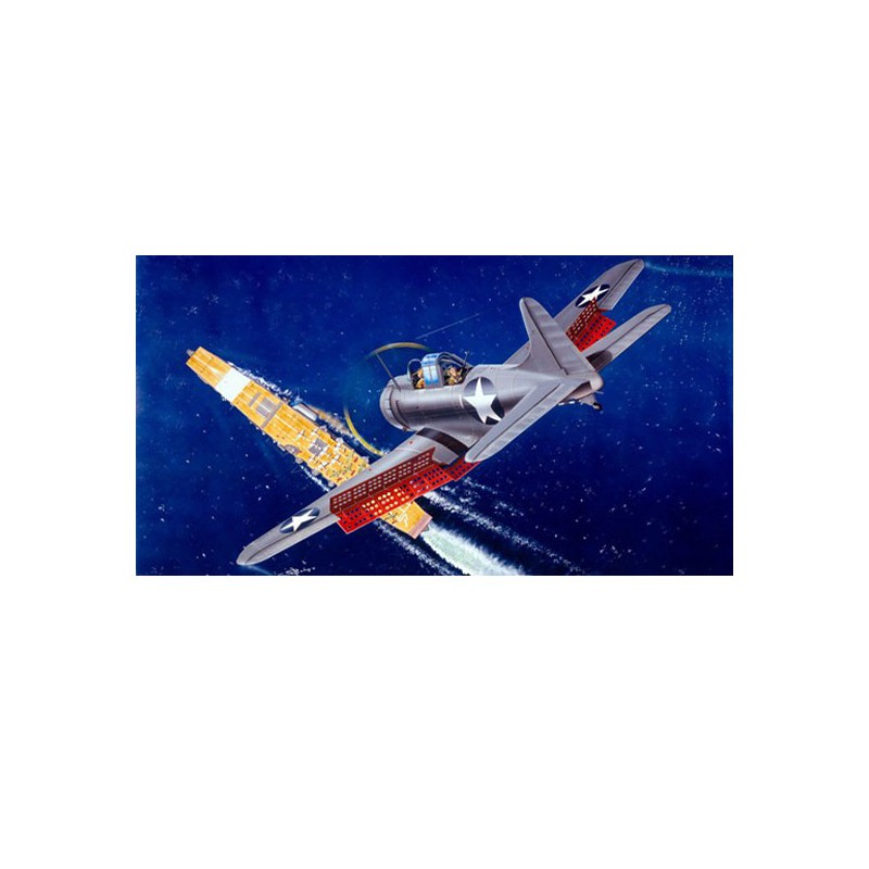 SBD-1/2 plastic plane model "Dauntless" | Scientific-MHD