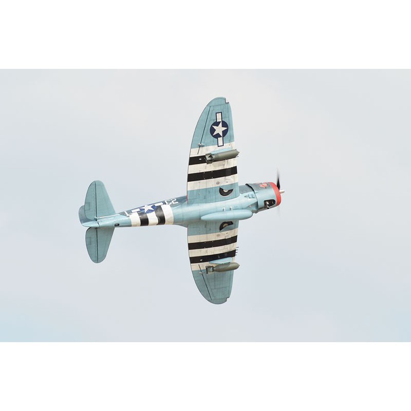 Radio-controlled thermal aircraft P-47 Thunderbolt 60cc ARF gas | Scientific-MHD