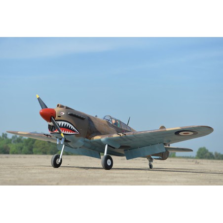 Radio-controlled thermal aircraft P-40C Tomahawk 60cc ARF | Scientific-MHD Radio-controlled thermal aircraft P-40C Tomahawk 60cc ARF | Scientific-MHD