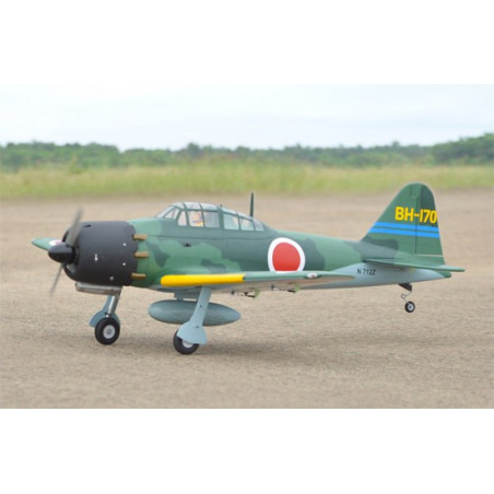 Radio -controlled thermal aircraft A6M Zero 15cc ARF | Scientific-MHD