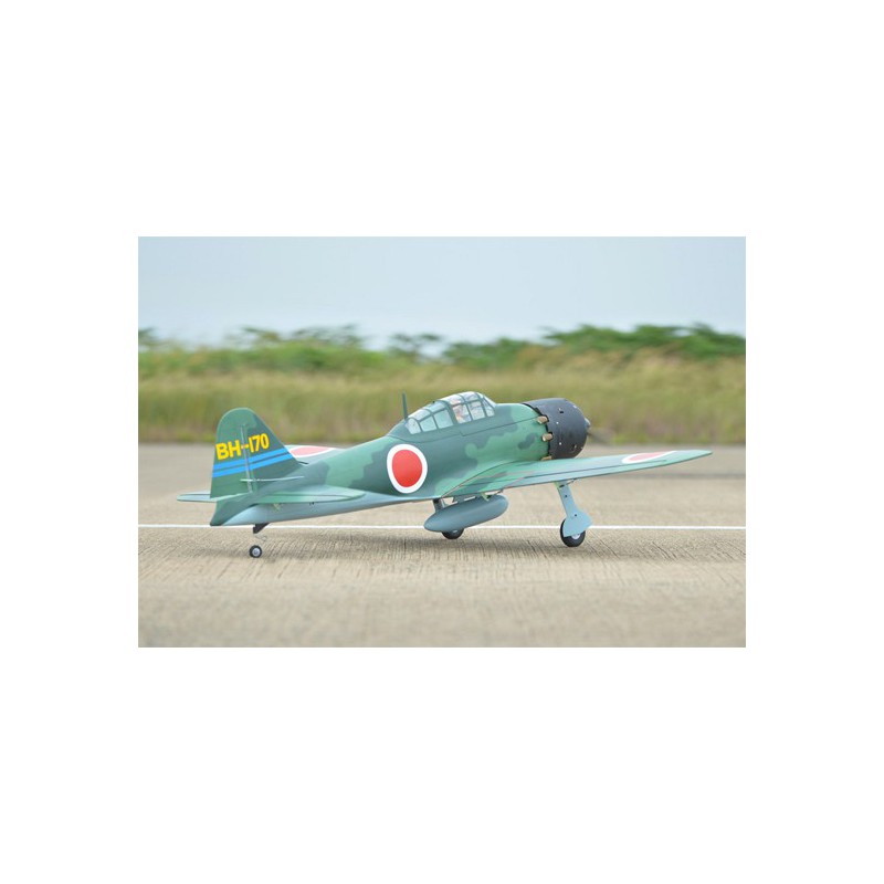 Radio -controlled thermal aircraft A6M Zero 15cc ARF | Scientific-MHD