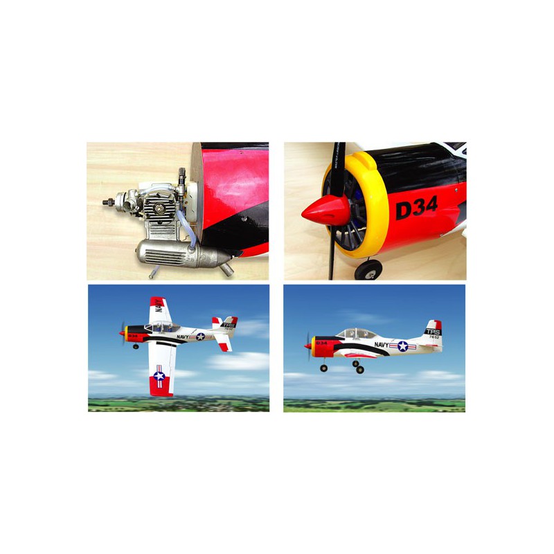 Radio-controlled thermal aircraft T-28 Trojan 61 GP ARF | Scientific-MHD