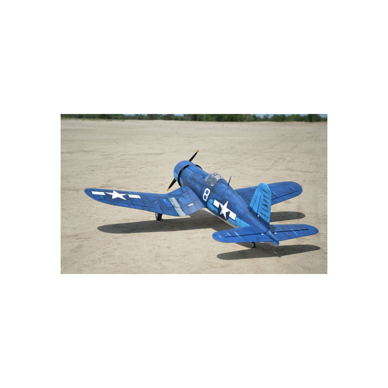 Radio thermal airplane Corsair 50-60cc ARF + TR | Scientific-MHD