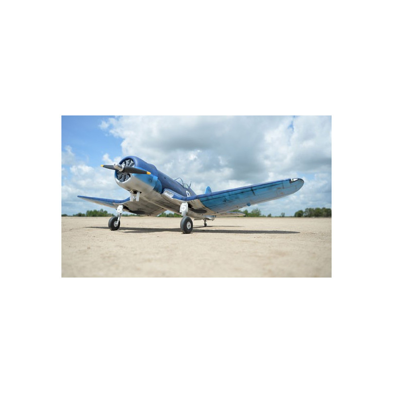 Radio thermal airplane Corsair 50-60cc ARF + TR | Scientific-MHD