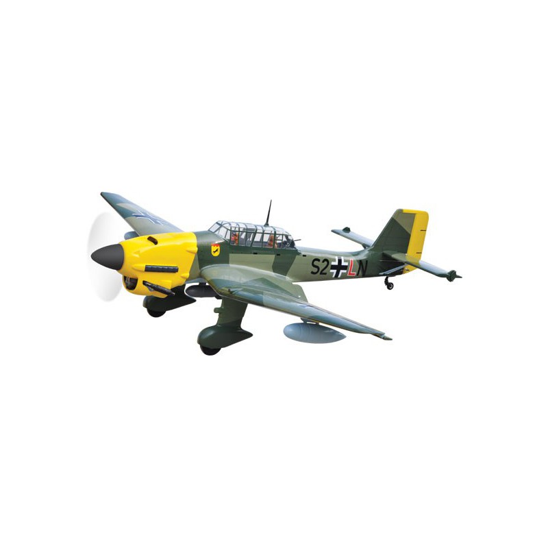 Radio -controlled thermal aircraft Ju 87b Stuka120 Arf | Scientific-MHD