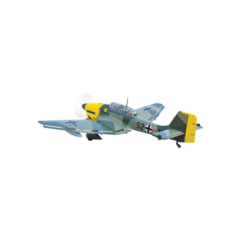 Radio -controlled thermal aircraft Ju 87b Stuka120 Arf | Scientific-MHD