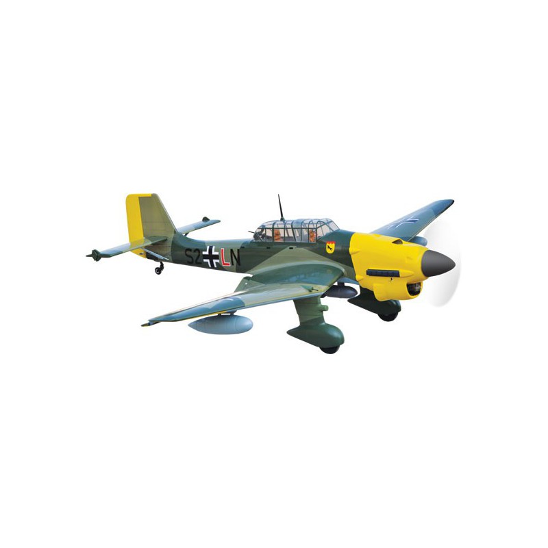 Radio -controlled thermal aircraft Ju 87b Stuka120 Arf | Scientific-MHD
