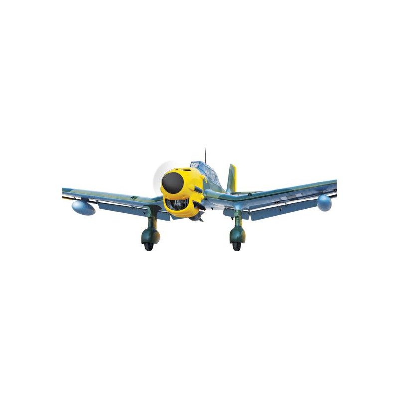 Radio -controlled thermal aircraft Ju 87b Stuka120 Arf | Scientific-MHD