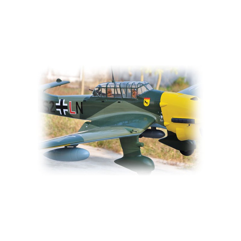Radio -controlled thermal aircraft Ju 87b Stuka120 Arf | Scientific-MHD