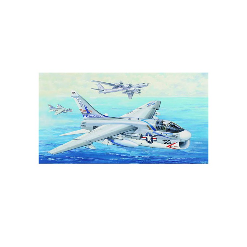 USS a-7e Corsair II plastic plane model | Scientific-MHD USS a-7e Corsair II plastic plane model | Scientific-MHD