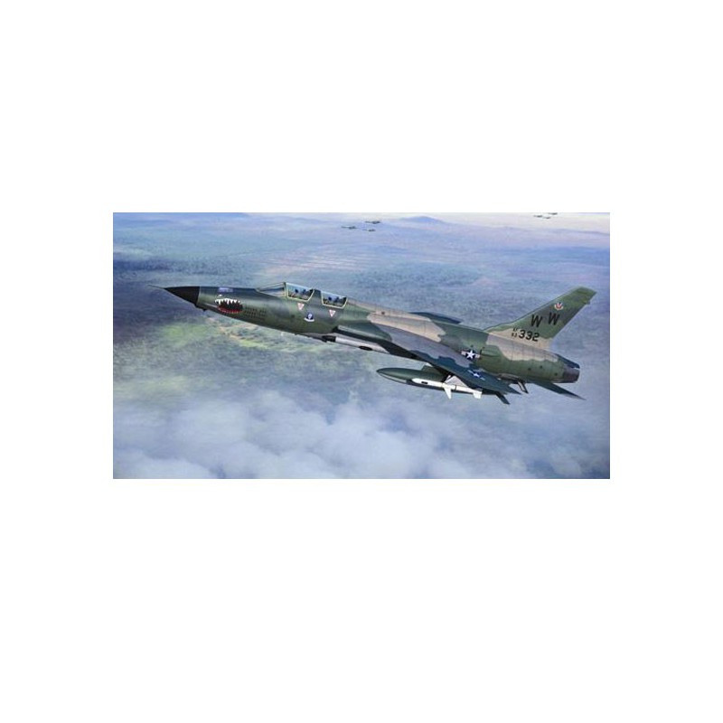 F-105G plastic plane model "Thunderchief" | Scientific-MHD