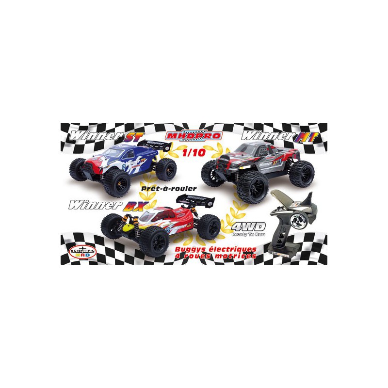 Truggy Winner BL RTR 1/10 | Scientific-MHD