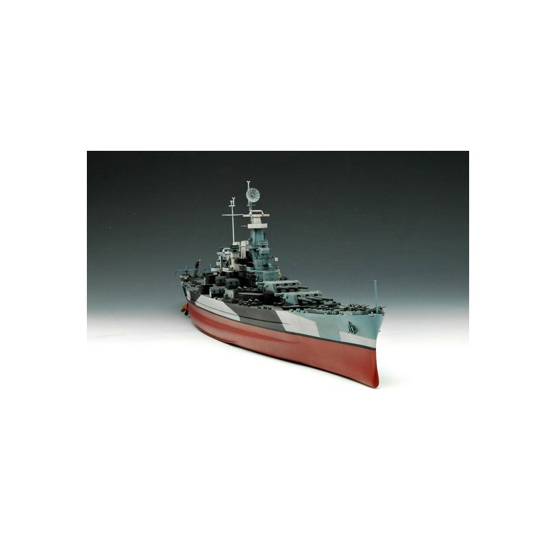 USS North Carolina BB-55 plastic boat model | Scientific-MHD