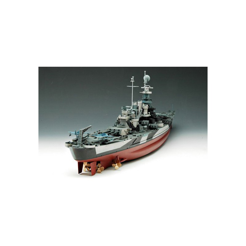 USS North Carolina BB-55 plastic boat model | Scientific-MHD