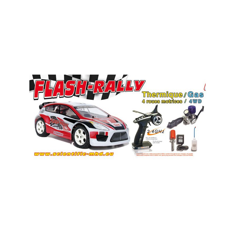 Flash Rally GP RTR 1/10 heat car | Scientific-MHD