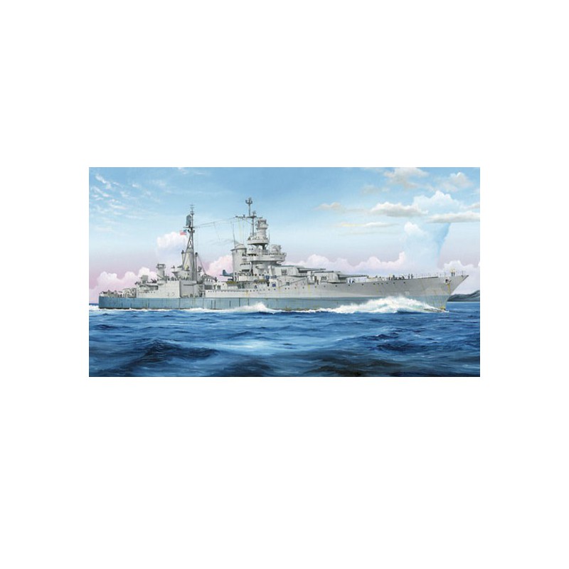 USS Indianapolis CA-35 1945 plastic boat model | Scientific-MHD