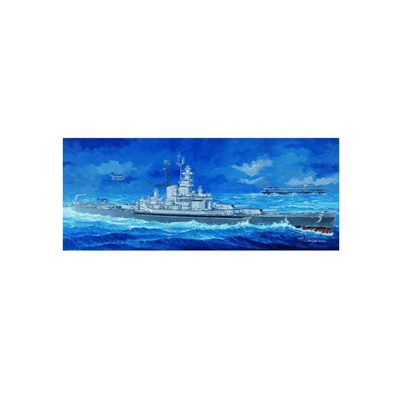 USS Massachusetts BB-59 plastic boat model | Scientific-MHD
