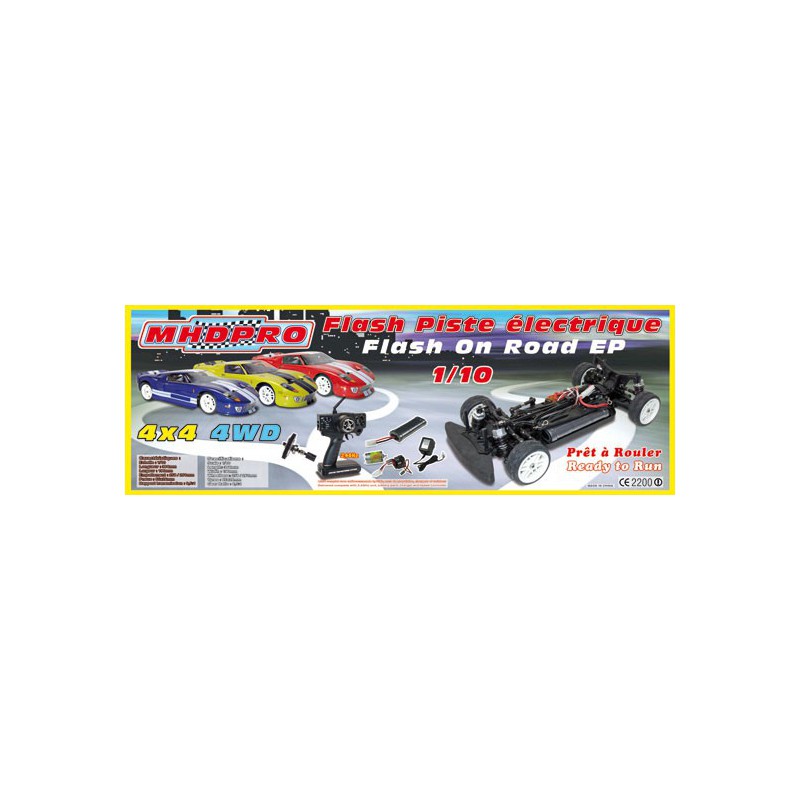 EPRO RADIOCMANDED BLUE EP RTR 1/10 | Scientific-MHD