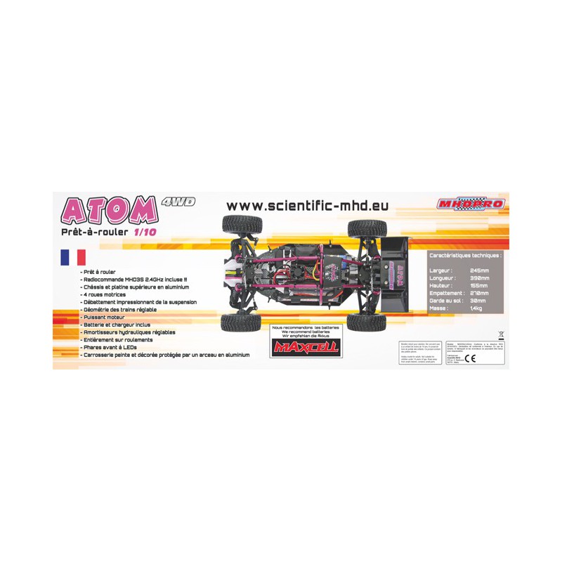 Atom Roller Cage 1/10 | Scientific-MHD