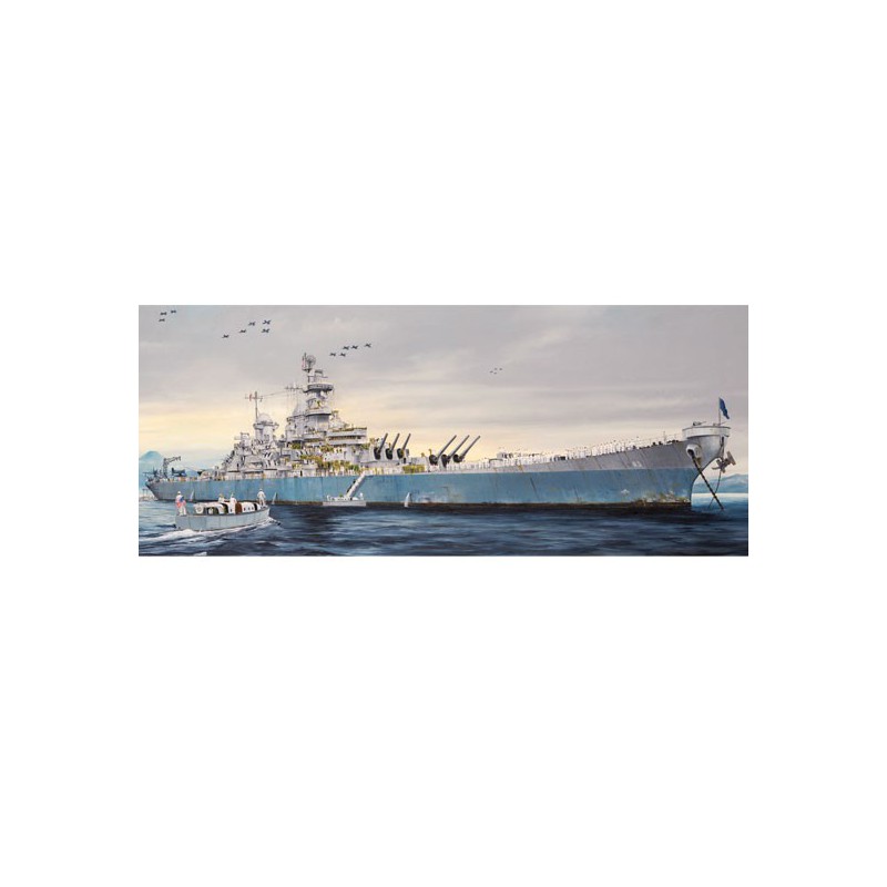Uss Missouri BB-63 plastic boat model | Scientific-MHD