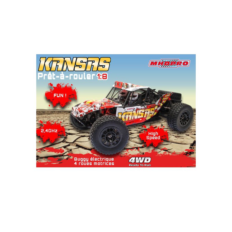 Kansas Desert B. RTR 1/10 radio -controlled electric car | Scientific-MHD