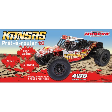 Kansas Desert B. BL RTR 1/10 | Scientific-MHD Kansas Desert B. BL RTR 1/10 | Scientific-MHD