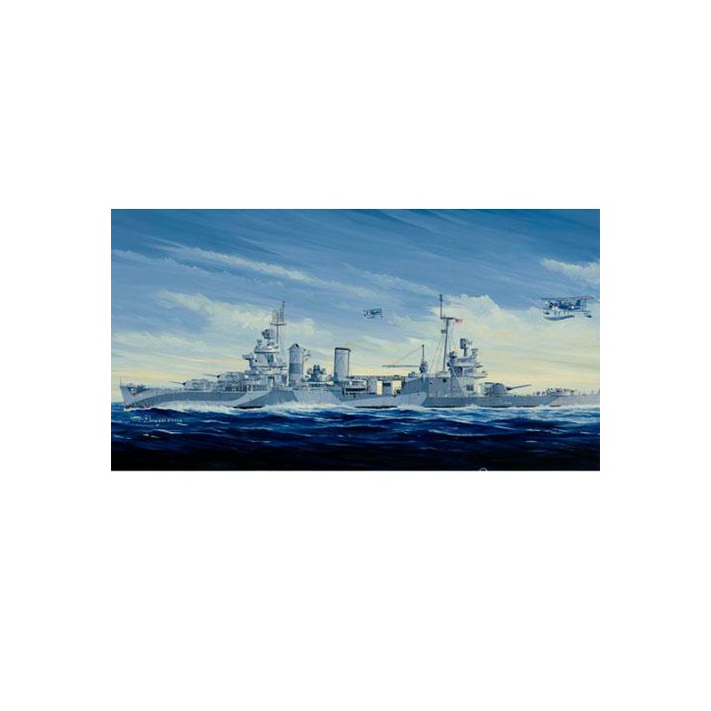 USS San Francisco CA-38 plastic boat model | Scientific-MHD