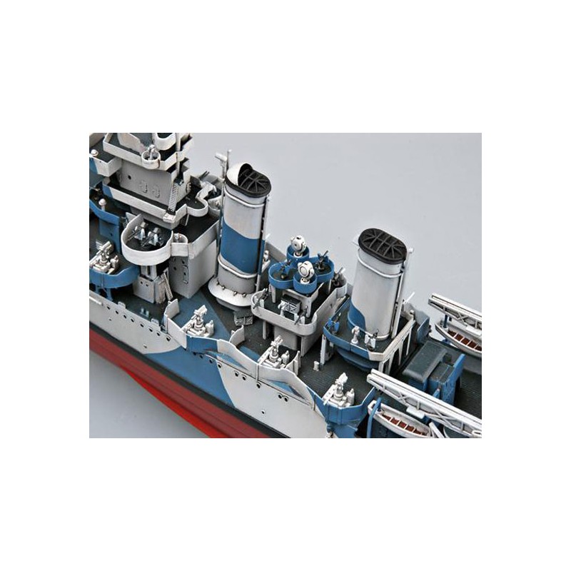 USS San Francisco CA-38 plastic boat model | Scientific-MHD