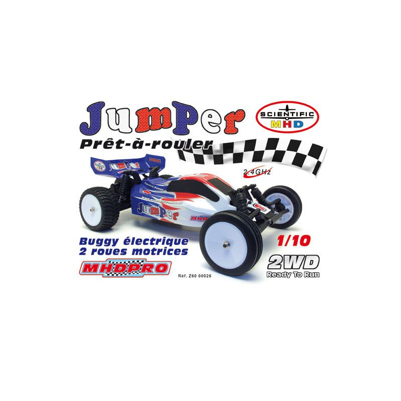 Electric car controlled Jumper 2WD RTR 1/10 | Scientific-MHD