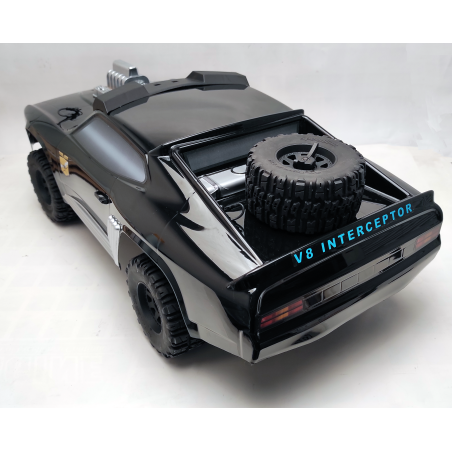 Draft car -controlled car interceptor black XL 1/10 | Scientific-MHD Draft car -controlled car interceptor black XL 1/10 | Scientific-MHD