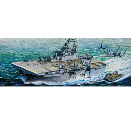 USS WASP LHD-1 plastic boat model | Scientific-MHD