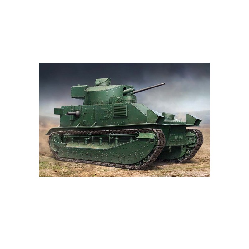 Plastic tank model Vickers Medium Tank MKII 1/35 | Scientific-MHD