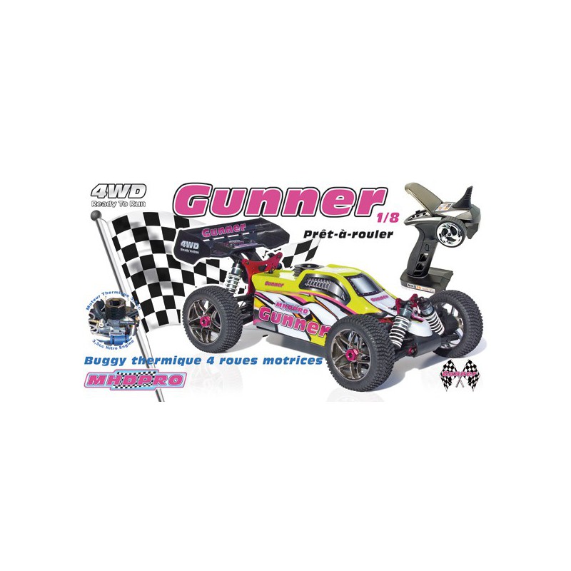 Gunner GP V1 RTR 1/8 thermal car | Scientific-MHD