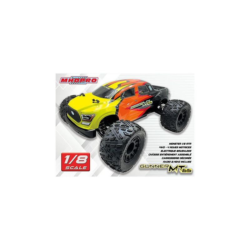Gunner Monster 6S 1/8 radio -controlled electric car | Scientific-MHD