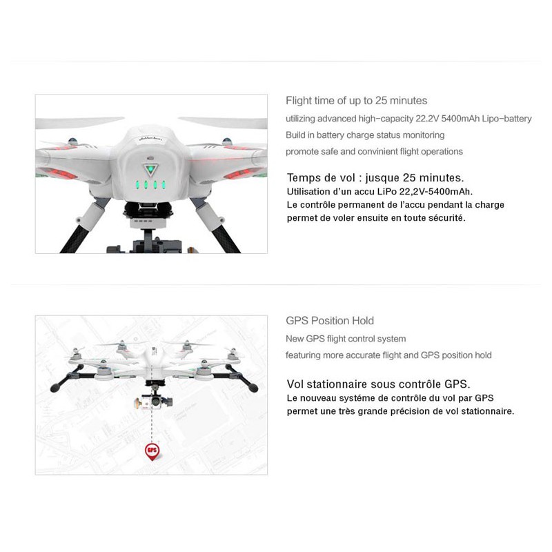 Radio -controlled drone for experienced Tali 500 RTF Mode 1 | Scientific-MHD