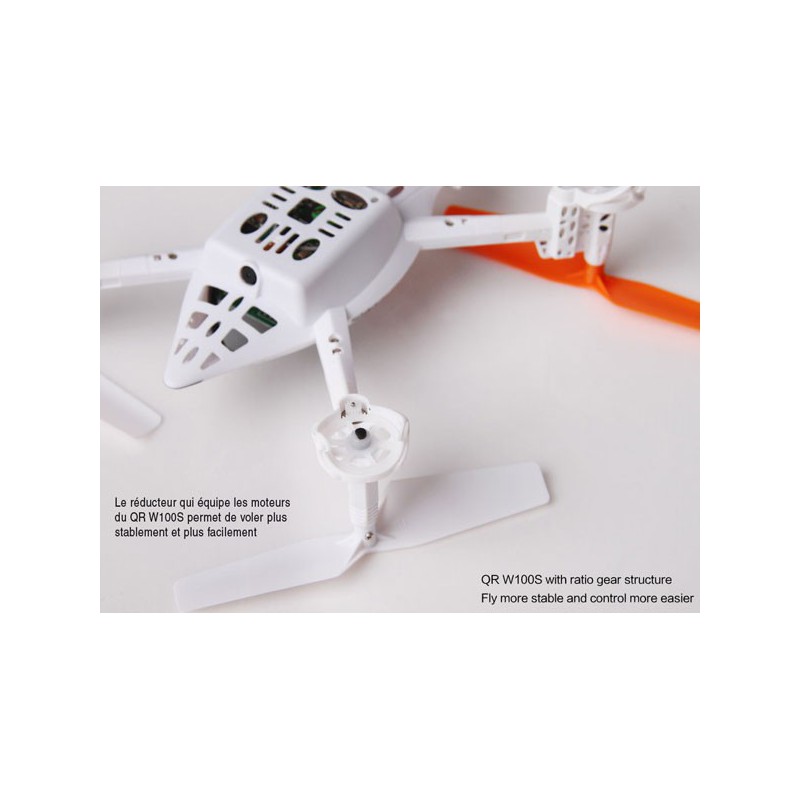 Radio -controlled drone for beginner drone QR 100WS Android Devo 4 Mode 1 | Scientific-MHD