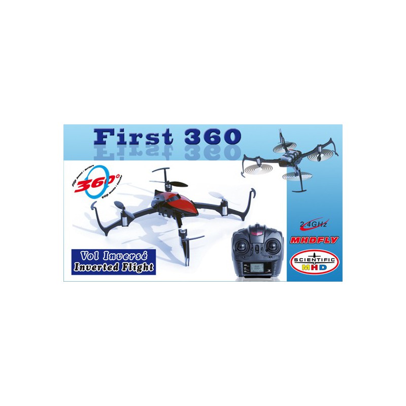 Radio -controlled drone for starter First 360 ° 3D mode 1 RTF | Scientific-MHD