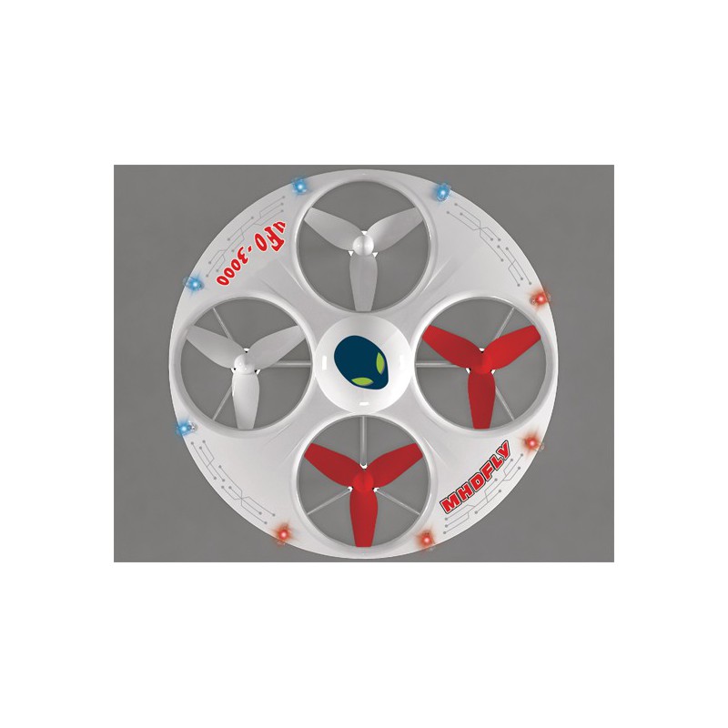 Radio -controlled drone for beginner UFO 3000 Soloup Silver Silver | Scientific-MHD
