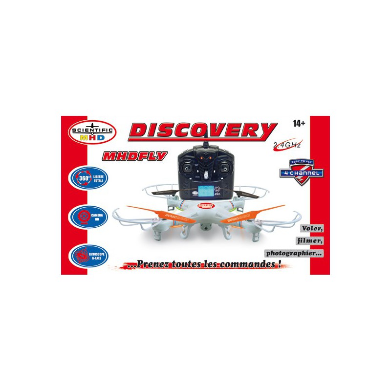 Radio -controlled drone for beginner Discovery UFO HD Camera Fashion 1 | Scientific-MHD