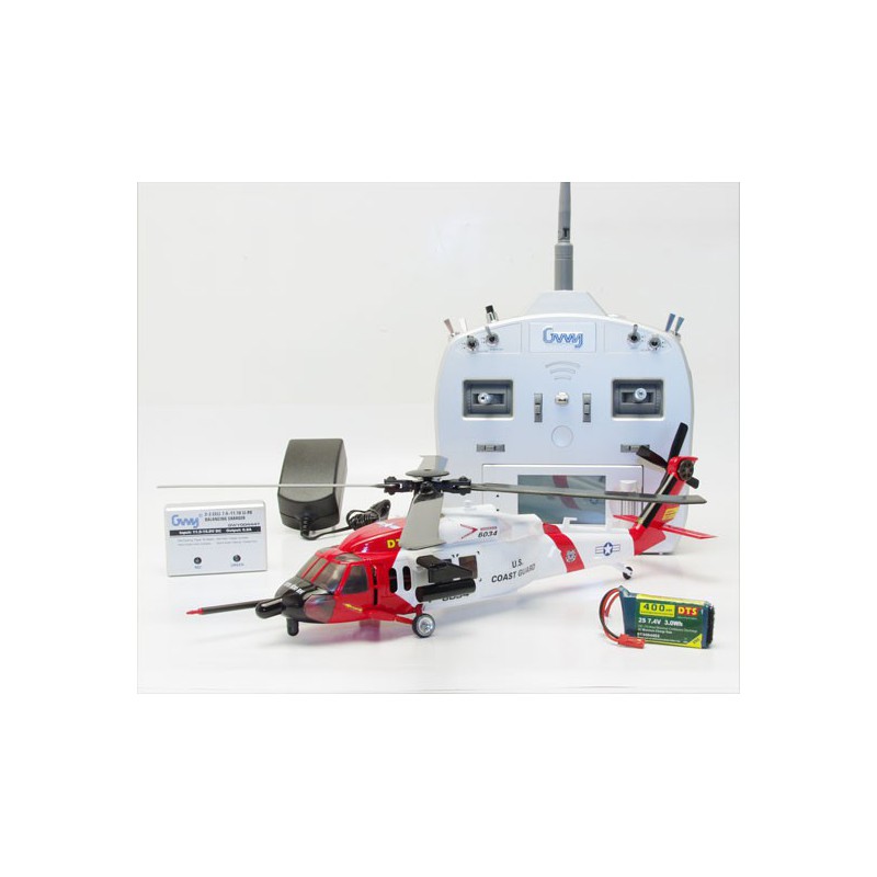 Radio -controlled electrical helicopter DTS F130BH RTF 1/50 | Scientific-MHD