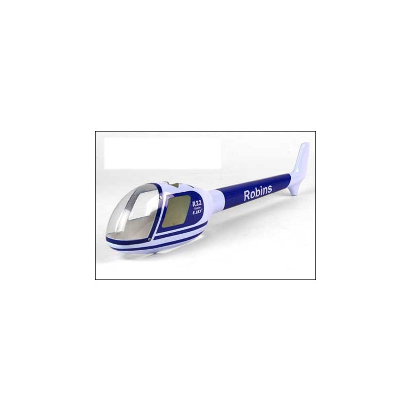 Accessory for radiocheted helicopter fuselage Robinson Fiber | Scientific-MHD